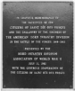Whit Phillips - WWII Memorial to the 103rd Regiment, Saint Die-Des-Vosges, France 